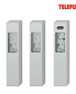 Přisazená nábytková svítidla BRILONER TELEFUNKEN 3ks sada senzor nábytkové skříňkové svítidlo, 16 cm, 2,5 W, 180 lm, hliník TF 203609TF