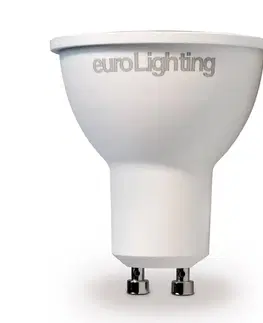 Stmívatelné LED žárovky euroLighting LED reflektor GU10 6,5W plné spektrum 2 700K Ra95