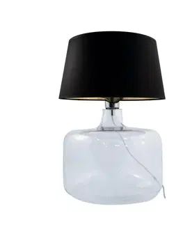 Designové stolní lampy ZUMALINE Stolní lampa BATUMI čirá 5529BKGO