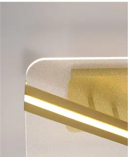 Designová stropní svítidla NOVA LUCE stropní svítidlo JERTUNA zlatý hliník a akryl LED 21W 230V 3000K IP20 9545221