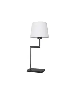 Lampy na noční stolek NOVA LUCE stolní lampa SAVONA černý hliník E27 1x12W 230V IP20 bez žárovky 9919152