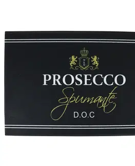 Rohožky Černá podlahová rohožka Prosecco wine - 75*50*1cm Mars & More RARMWP