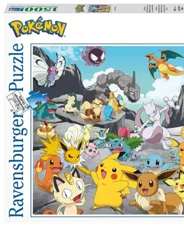 Hračky puzzle RAVENSBURGER - Pokémon 1500 Dílků