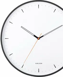 Hodiny Karlsson 5940BK designové nástěnné hodin 40 cm
