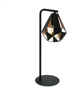 Industriální stolní lampy EGLO Stolní svítidlo CARLTON 4 43058