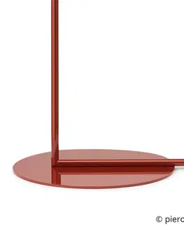 Stojací lampy FLOS FLOS IC F2 stojací lampa červená Ø 30 cm