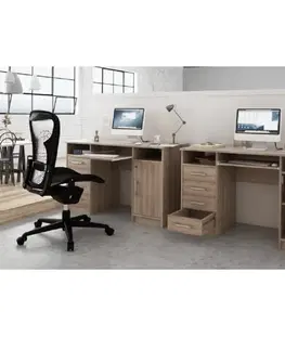 PC stoly Počítačový stůl B9 NEW Tempo Kondela Buk