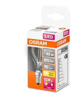 Stmívatelné LED žárovky OSRAM OSRAM Classic P LED žárovka E14 4W 827 stmívací
