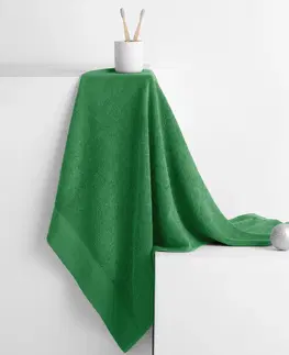 Ručníky AmeliaHome Bavlněný ručník DecoKing Berky zelený, velikost 70x140