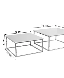 Konferenční stolky Konferenční stolek 2 ks ENISOL TYP 1 Tempo Kondela