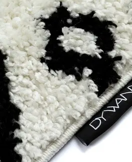 Koberce a koberečky Dywany Lusczow Kusový shaggy koberec BERBER SAFI bílý, velikost 180x270