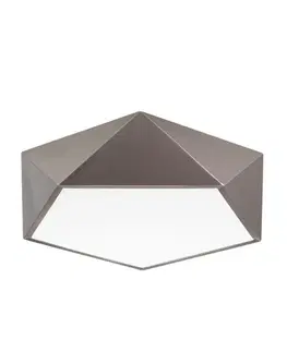 Designová stropní svítidla Nova Luce Kubisticky laděné stropní svítidlo Darius v různých barevných variantách - 400 x 100 mm, 4 x 10 W, bronzová NV 8186205