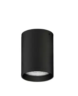 LED stropní svítidla NOVA LUCE venkovní stropní svítidlo DARA černý hliník skleněný difuzor LED 9W 3000K 100-240V 120st. IP54 9136178