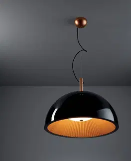 Závěsná světla LEDS-C4 Grok Umbrella závěsné světlo, černá, Ø 60 cm