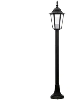 Zahradní lampy  Venkovní lampa 1xE27/20W/230V IP43 96,5 cm černá 