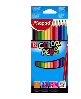 Hračky MAPED - Pastelky "COLOR'PEPS" 12 ks