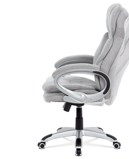 Kancelářské židle Kancelářská židle ZEBRINUS, světle šedá šedá