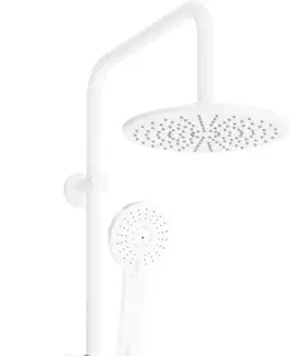 Sprchy a sprchové panely MEXEN/S KT40 vanový-sprchový set s termostatickou baterií, bílá 779004093-20