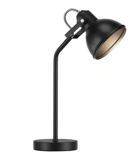 Stolní lampy do kanceláře NORDLUX stolní lampa Aslak 1x15W E27 černá 46685003