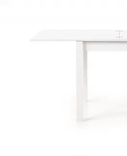 Jídelní stoly Rozkládací jídelní stůl GRACJAN Halmar Bílá / dub sonoma