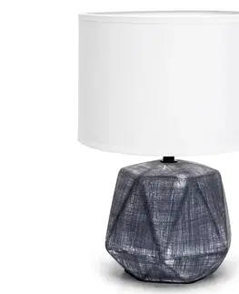Lampy  B.V.  - Stolní lampa 1xE14/40W/230V šedá 