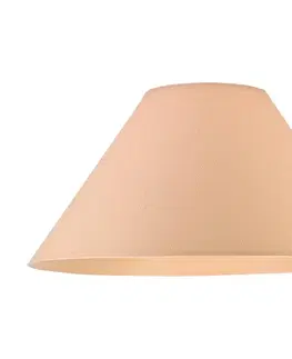 Lampy  Náhradní stínidlo E14 210x110 mm béžová 