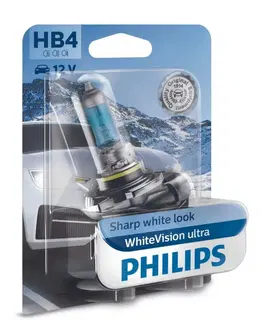 Autožárovky Philips HB4 12V 51W P22d WhiteVision Ultra 1ks 9006WVUB1