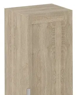 Koupelnový nábytek SAPHO AMIA skříňka vysoká 35x140x30cm, levá/pravá, dub Texas AM020-2020
