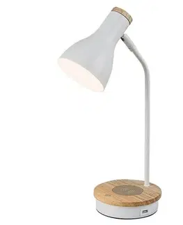 Lampičky Rabalux 74001 stolní lampa Mosley, bílá