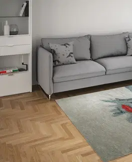 Koberce a koberečky Conceptum Hypnose Koberec Oaklee 80x150 cm šedý