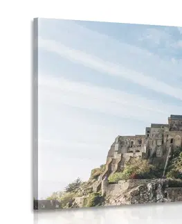 Obrazy města Obraz opatství Mont-Saint-Michel