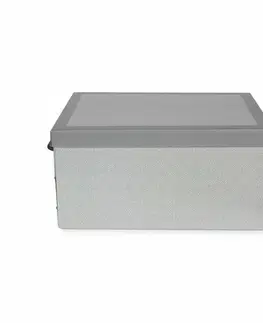 Úložné boxy Compactor Skládací úložná krabice Boston, 50 x 40 x 25 cm, šedá