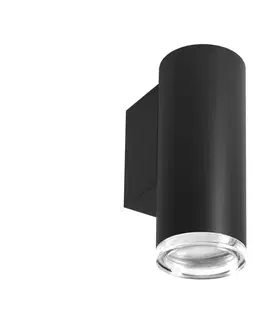 Svítidla  Koupelnové nástěnné bodové svítidlo TURYN 1xGU10/10W/230V IP44 černá 