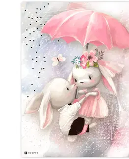 Obrazy do dětského pokoje Obraz pro děti - Létající králíky