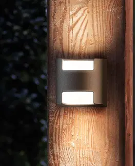 Venkovní nástěnná svítidla Philips Philips Grass LED venkovní nástěnné světlo antrac.