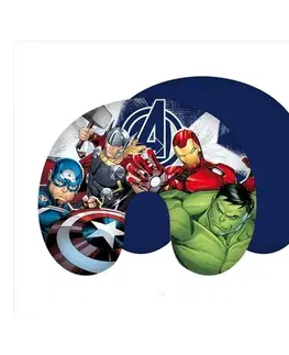 Polštáře Jerry Fabrics Cestovní polštářek Avengers "Heroes", 28 x 33 cm