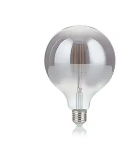 LED žárovky LED filamentová žárovka Ideal Lux Vintage Globo Big Fume´ 204468 E27 4W 2200K 200lm