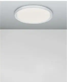 LED stropní svítidla NOVA LUCE stropní svítidlo TROY kov a akrylový difuzor matná bílá LED 50W 230V 3000K IP20 stmívatelné 9053593