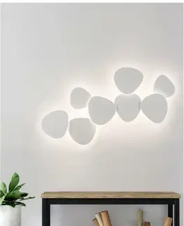Designová nástěnná svítidla Nova Luce Dekorativní nástěnné LED osvětlení Cronus - 12 W, 1121 lm, 205 x 220 x 110 mm NV 9084081