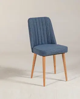 Kuchyňské a jídelní židle Jídelní židle VINA borovice atlantic modrá
