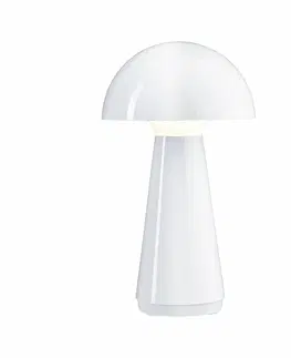 LED stolní lampy PAULMANN Nabíjecí bateriové svítidlo 3-krokové-stmívatelné Onzo IP44 2700K bílá