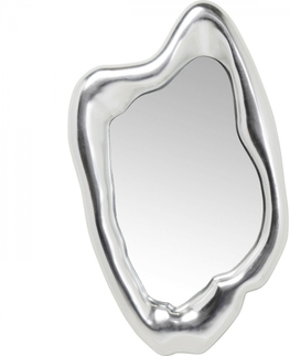 Nástěnná zrcadla KARE Design Zrcadlo Hologram Silver 117×68 cm