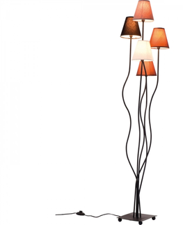 Moderní stojací lampy KARE Design Stojací lampa Flexible Mocca Cinque