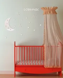 Dětské dekorační zrcadla Nalepovací dětské dekorace na stěnu Good night