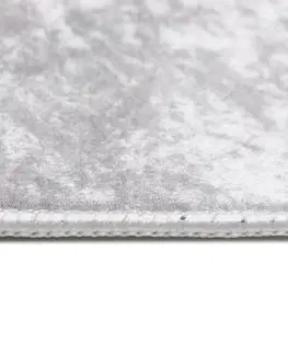 Moderní koberce Moderní šedý koberec s abstraktním vzorem