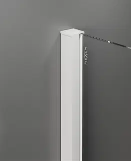 Sprchové kouty MEXEN/S Velar sprchový kout 110 x 110, transparent, bílá 871-110-110-01-20