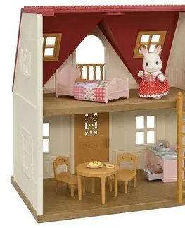 Dřevěné hračky Sylvanian Families Základní dům s červenou střechou nový