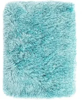 Chlupaté koberce Mentolový huňatý koberec 120 x 200 cm