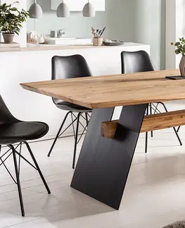 Jídelní stoly Jídelní stůl NAZU Dekorhome 200x100x76 cm