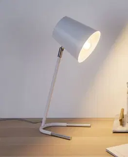 Stolní lampy kancelářské Pauleen Pauleen True Ally stolní lampa v bílé barvě